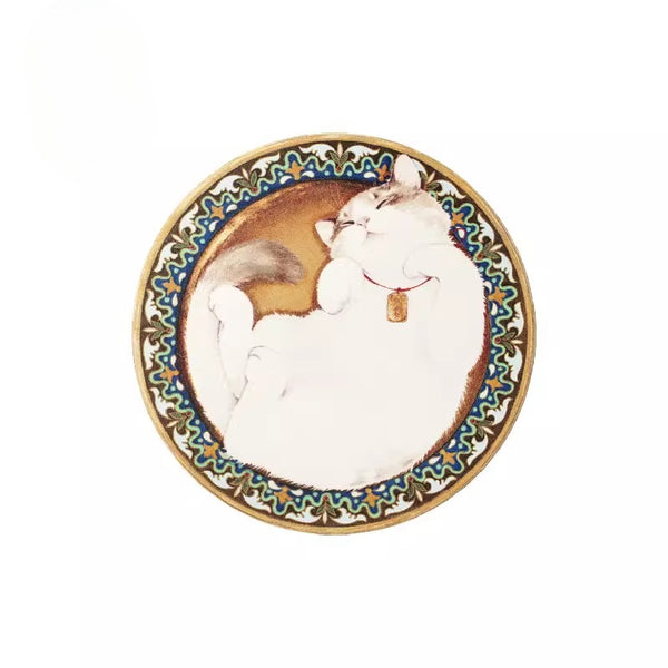 Imperial Palace Cat Diatomite Coaster