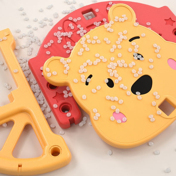 Bear 4-in-1 Activity Center with Adjustable Basketball Hoop