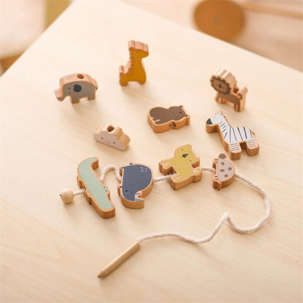 Animal Stringing and Balance Wood Toy