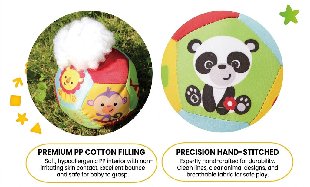 Fisher-Price Soft Rattle Baby Sensory Ball