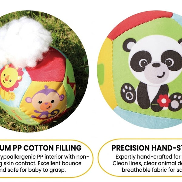 Fisher-Price Soft Rattle Baby Sensory Ball