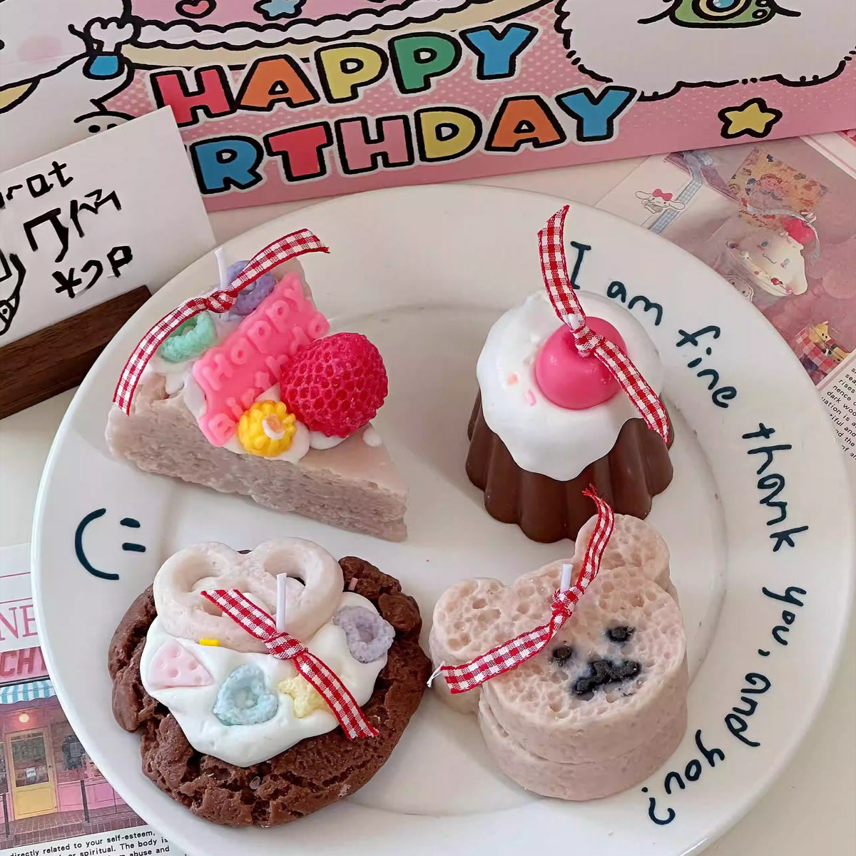 Dessert Pastry Scented Candle Gift Set