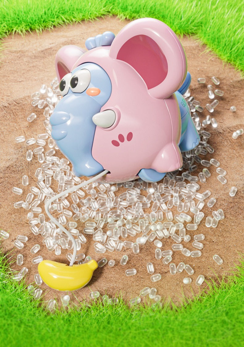 String Pull Elephant Toy