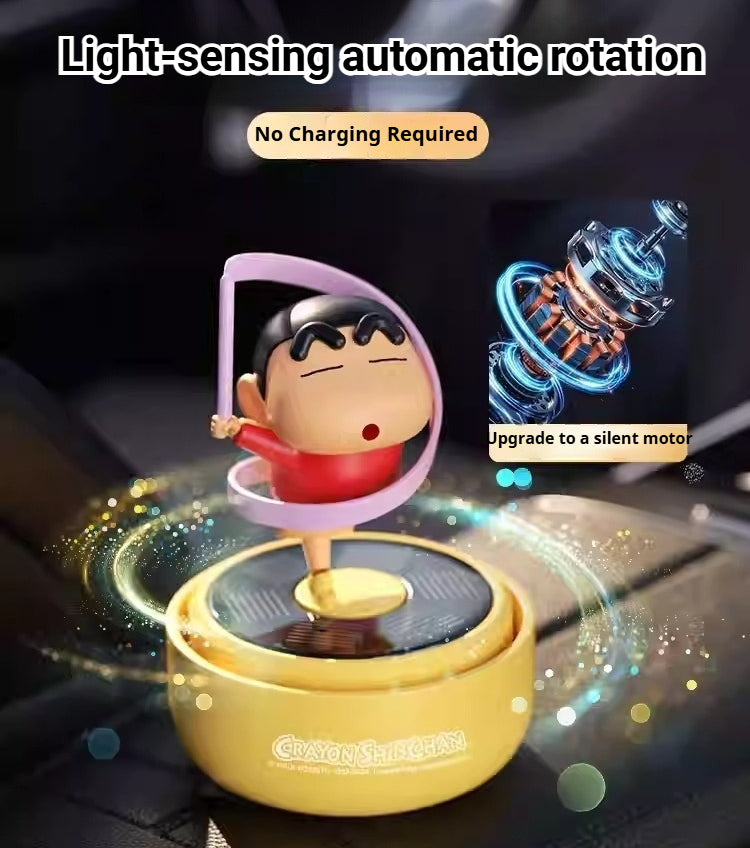 Crayon Shin-chan Solar Rotating Fragrance Ornament