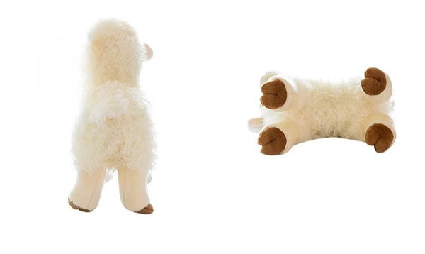 Plush Little Lamb Doll with Bell