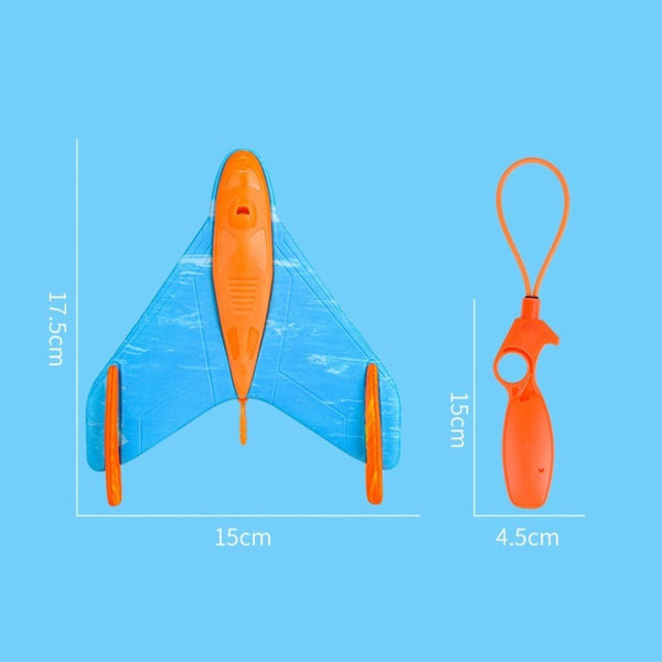 Catapult Foam Glider Plane with Flashing Lights