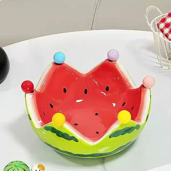 Watermelon Ceramic Fruit Fork Set
