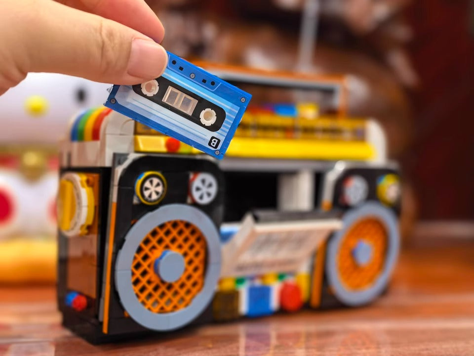 Retro Radio Building Block Set
