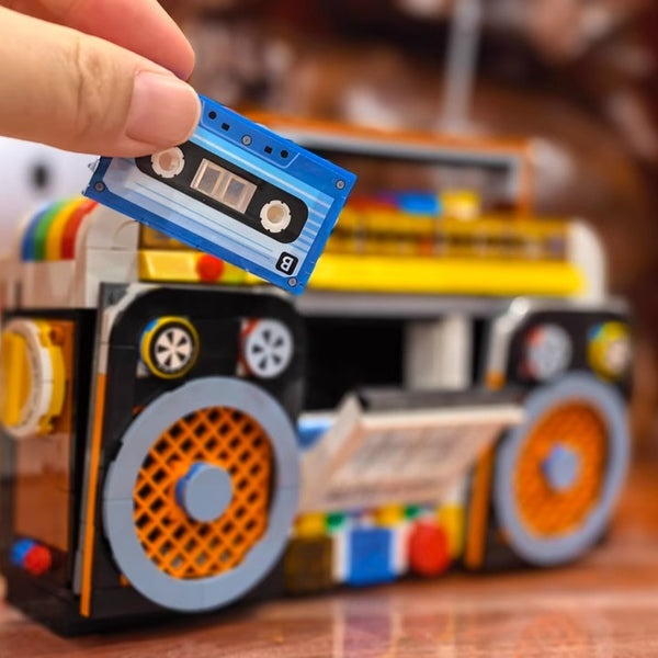Retro Radio Building Block Set