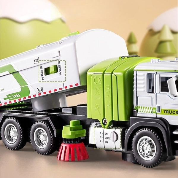 1/50 Scale Alloy Sweeper Truck with Vacuum Function