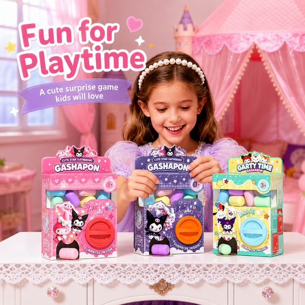 Sanrio Character Gashapon Machine: Twist for Surprise Eggs