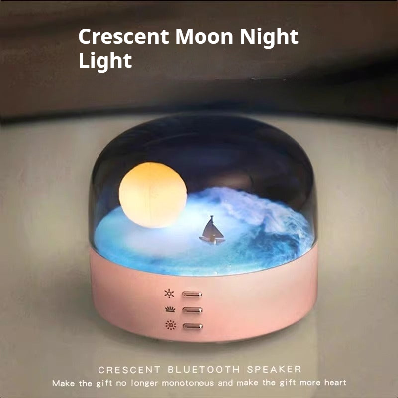 Three-Color Desktop Night Light and Ornament