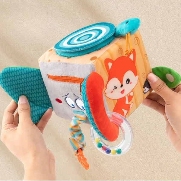 Happy Monkey Baby Sensory Activity Cube