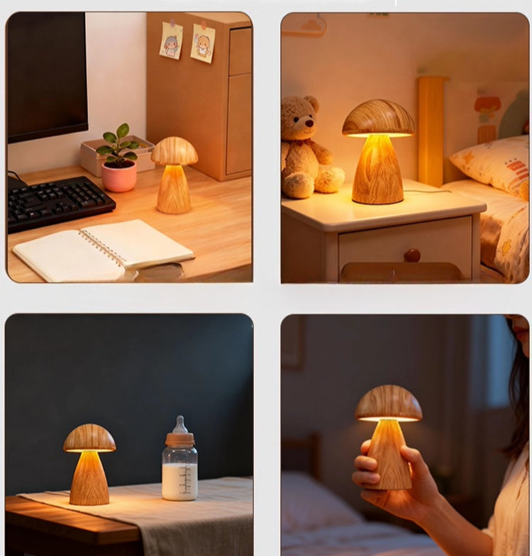 Touch Control Mushroom Night Light