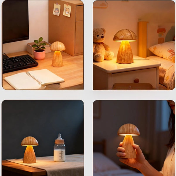 Touch Control Mushroom Night Light