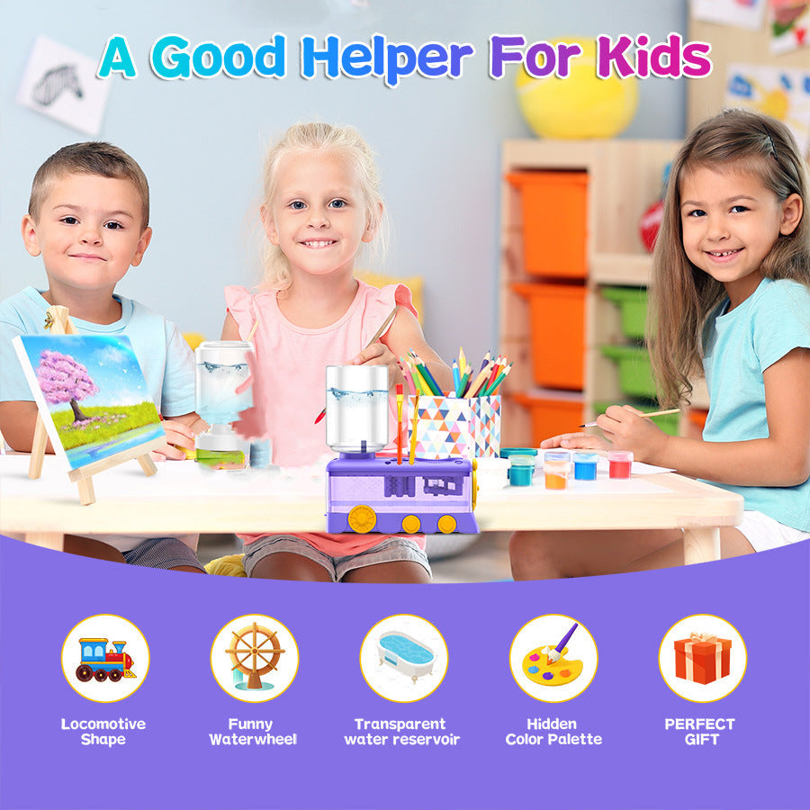 The Magic Water Cycle Brush Rinser | Mess-Free Paint Cleaner FantastiKurios