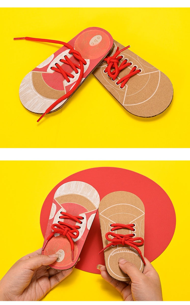Kids Shoelace Tying Activity Kit