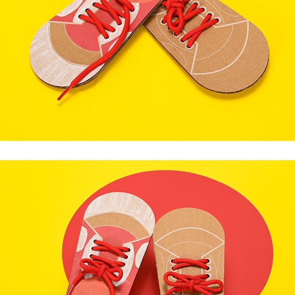 Kids Shoelace Tying Activity Kit