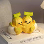 Banana Duck Figurine and Desktop Bookend