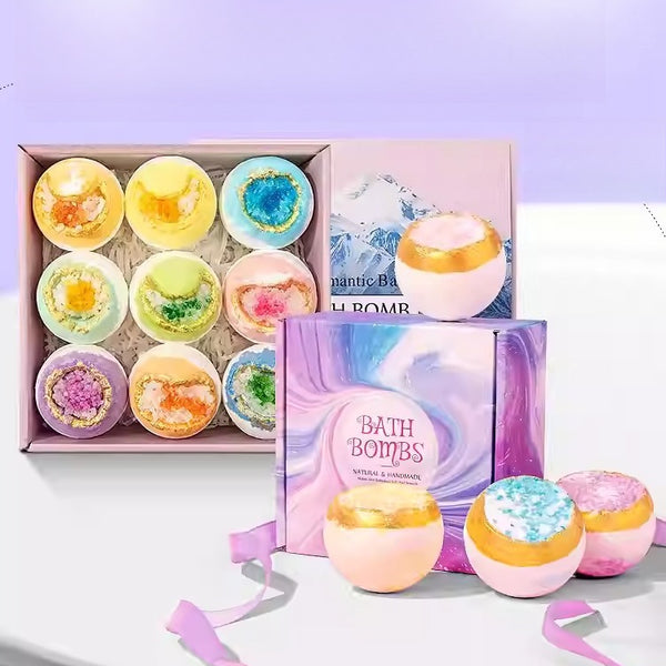 Natural Sea Salt Fragrance Bath Bomb