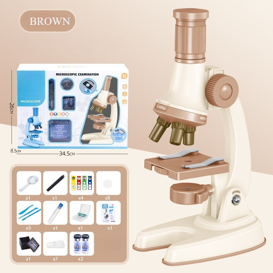 Little Lab Pro: 1200x Junior Microscope Kit Fantastik Curios
