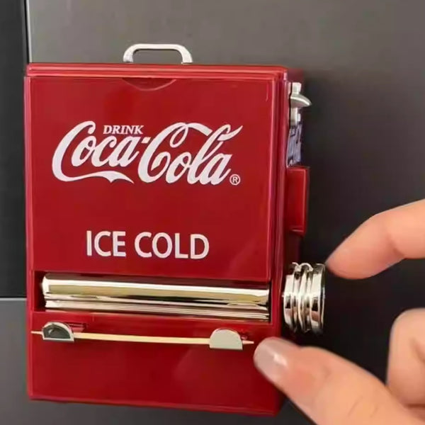 Vending Machine Toothpick Dispenser and Fridge Magnet