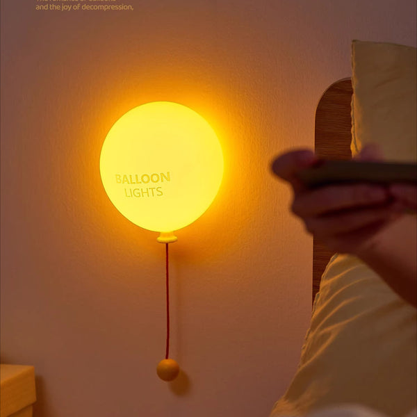 Silicone Balloon Pull Cord Night Light