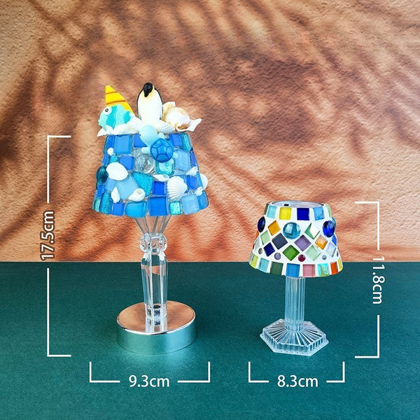 DIY Mosaic LED Lamp Craft Kit