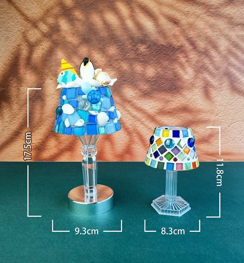 DIY Mosaic LED Lamp Craft Kit