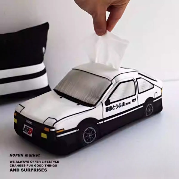 Initial D AE86 Drift Car Tissue Box Cover