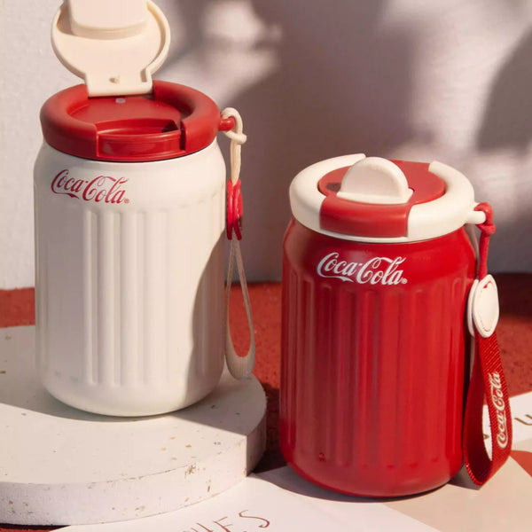 Coca-Cola Edition Ribbed Insulated Travel Mug