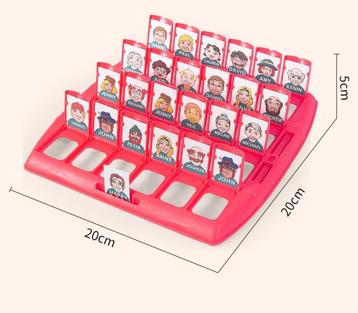 Guess Who I Am? Classic Character Deduction Board Game