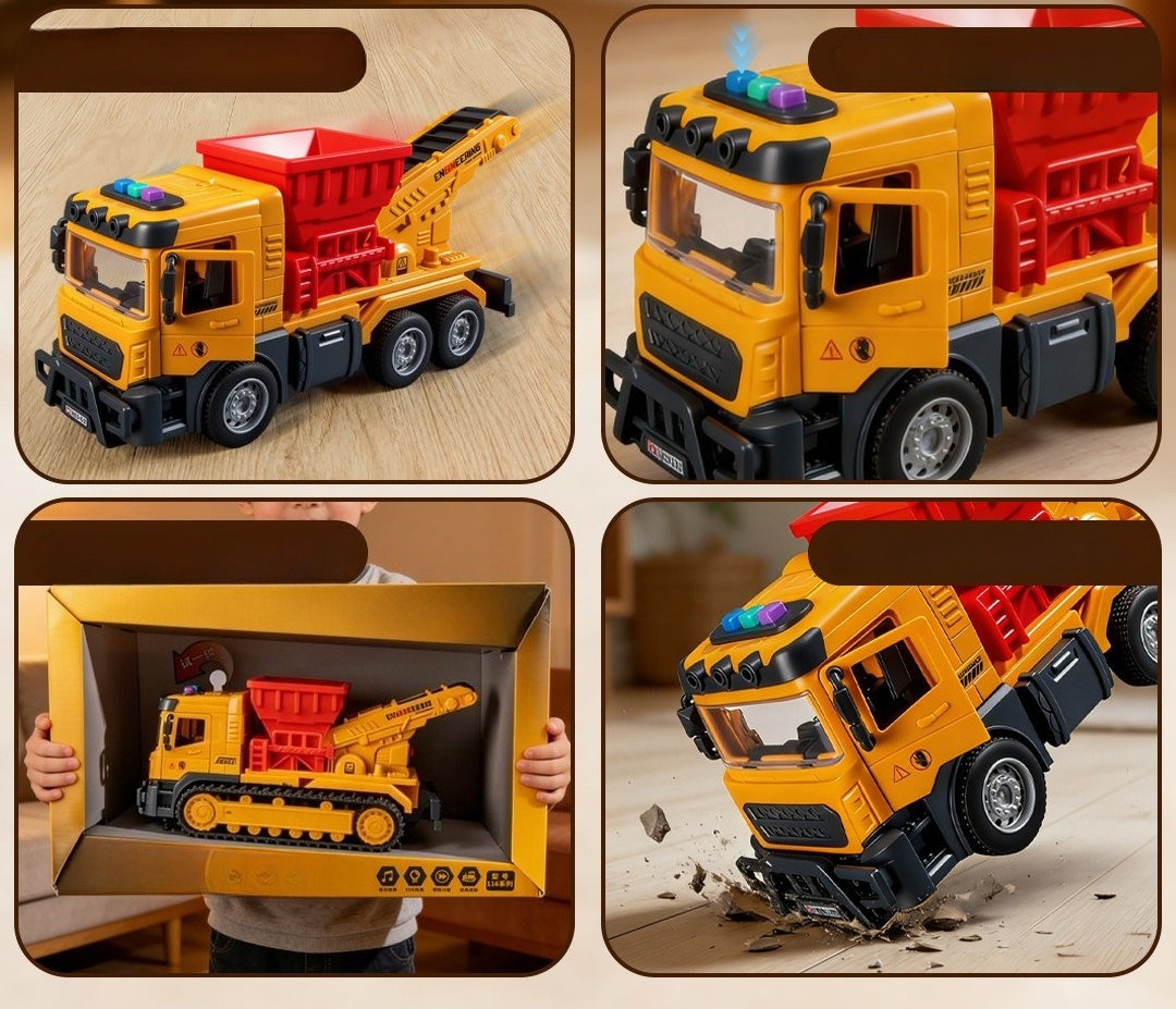 Electric Tracked Sand Truck with Sound and Light