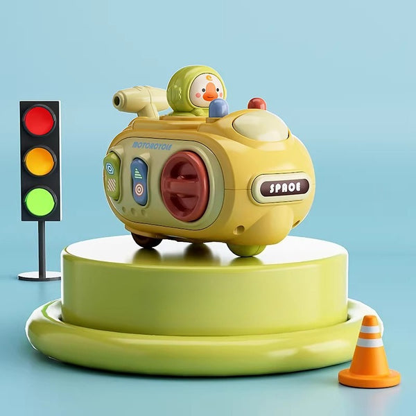 Press-and-Go Whistle Motorcycle Toy