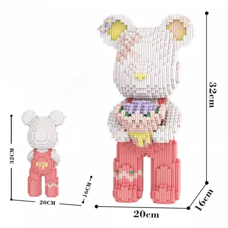 Large Bear Building Block Model (32cm)