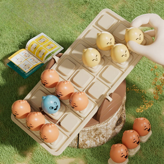 The Clucky Balance Game: Montessori Logic & Maths Challenge Fantastik Curios
