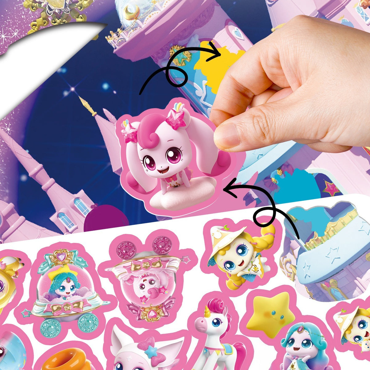 Catch! Teenieping Reusable Jelly Sticker Book