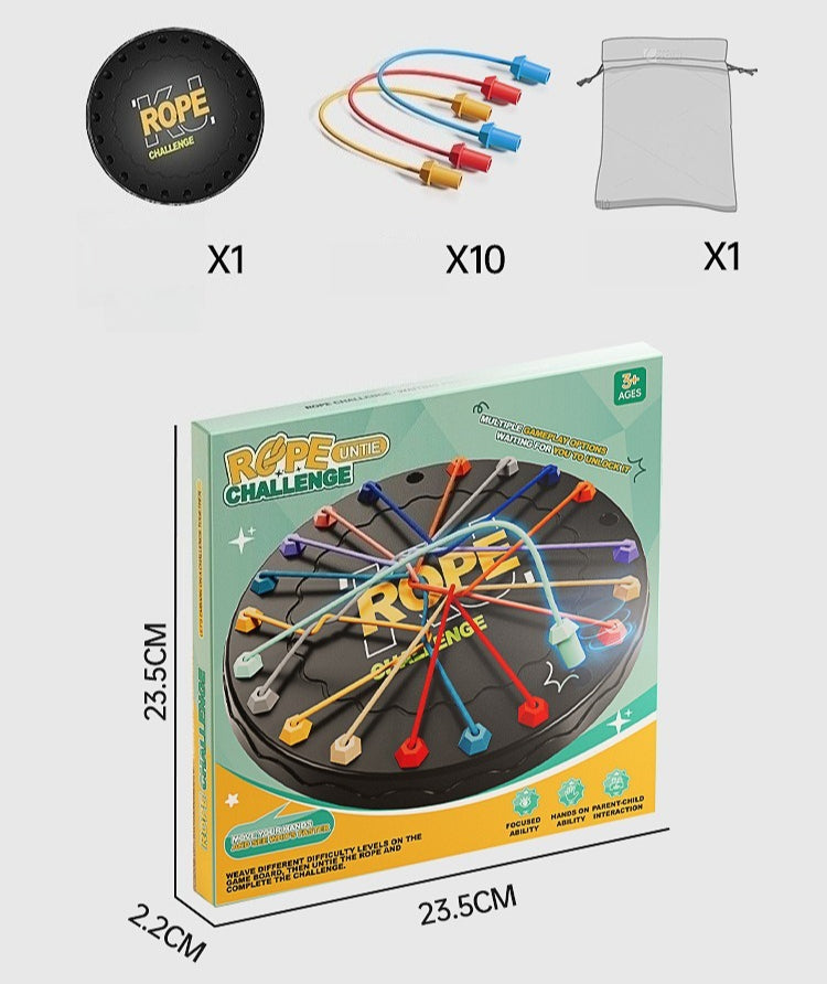 Rope Challenge Logic Puzzle Game