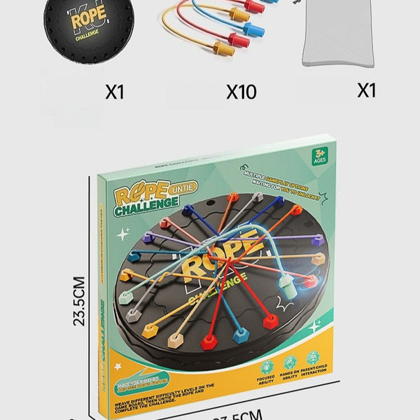 Rope Challenge Logic Puzzle Game
