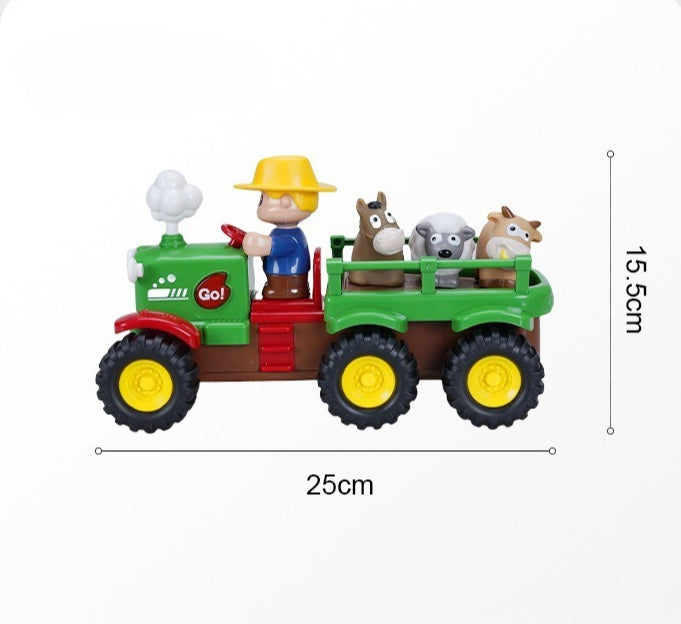 Remote Control Farmer Fun Truck with Animal Figures
