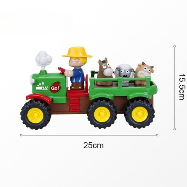 Remote Control Farmer Fun Truck with Animal Figures