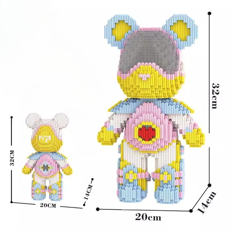 Large Bear Building Block Model (32cm)