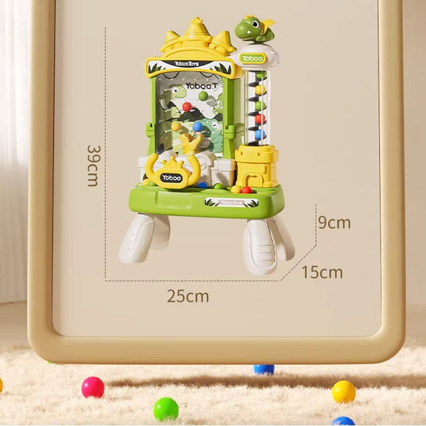 Dinosaur Castle Interactive Marble Catching Game