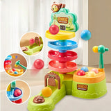Jungle 4-in-1 Activity Tower (Hammer, Slide & Hoops) Fantastik Curios