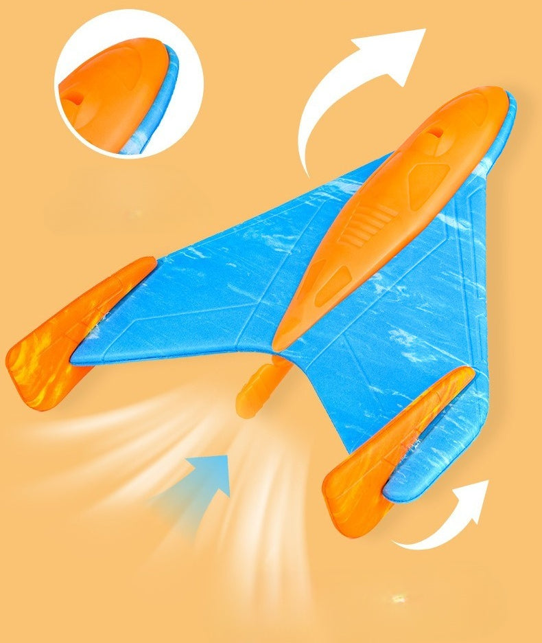 Catapult Foam Glider Plane with Flashing Lights