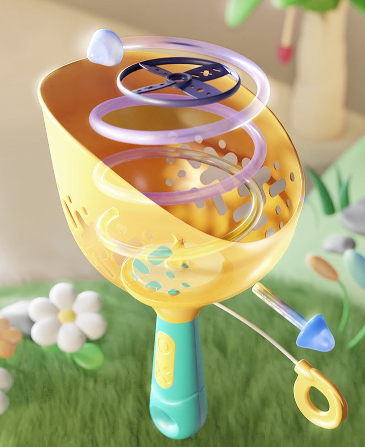 Outdoor Flying Disc Launcher Game Set