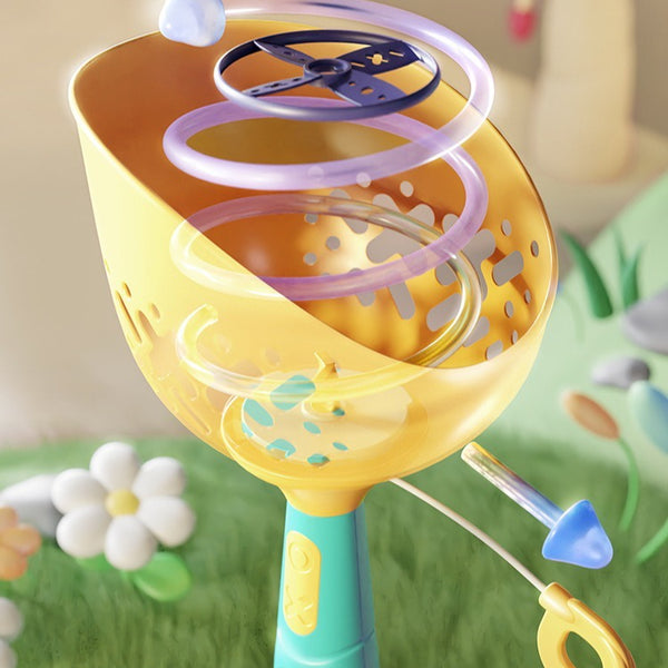 Outdoor Flying Disc Launcher Game Set