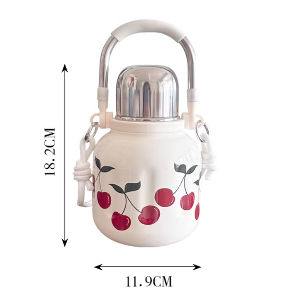Large Capacity Stainless Steel Insulated Bottle with Handle