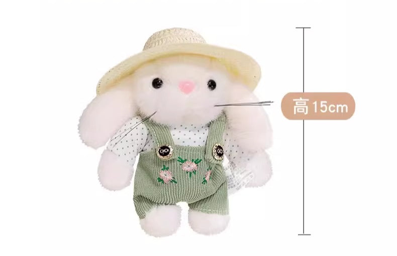 Little Gardener Bunny Plush Doll