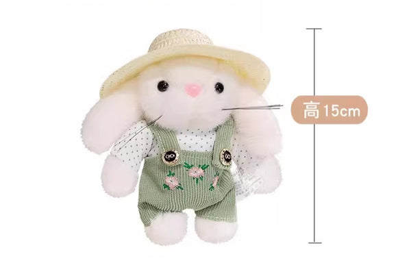 Little Gardener Bunny Plush Doll